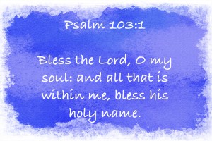 Psalm 103 1 6BL